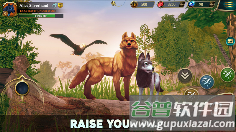 狼传说家园与爱心官方正版下载(Wolf Tales Home _ Heart)截图2