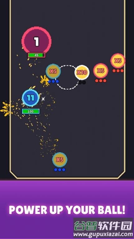 弹跳球打击Bounce Strike游戏截图2