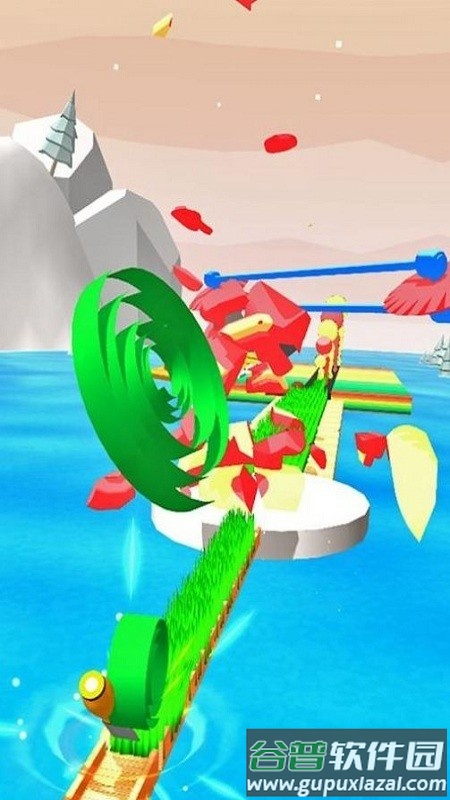 铲草跑酷手机版(grass roll)截图1