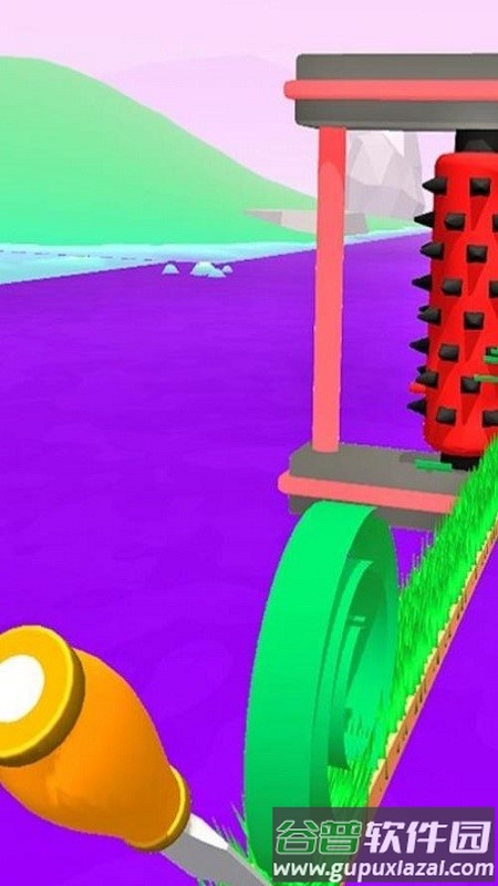 铲草跑酷手机版(grass roll)截图3