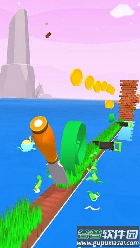 铲草跑酷手机版(grass roll)截图4