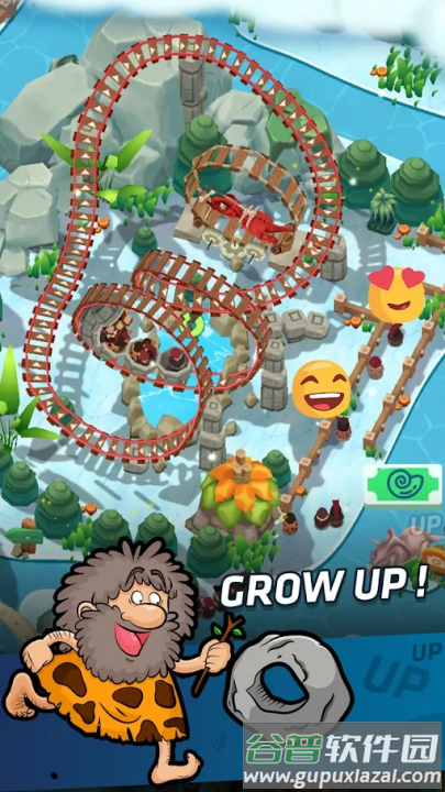 空闲的史前公园游戏(Idle Prehistoric Park)截图1