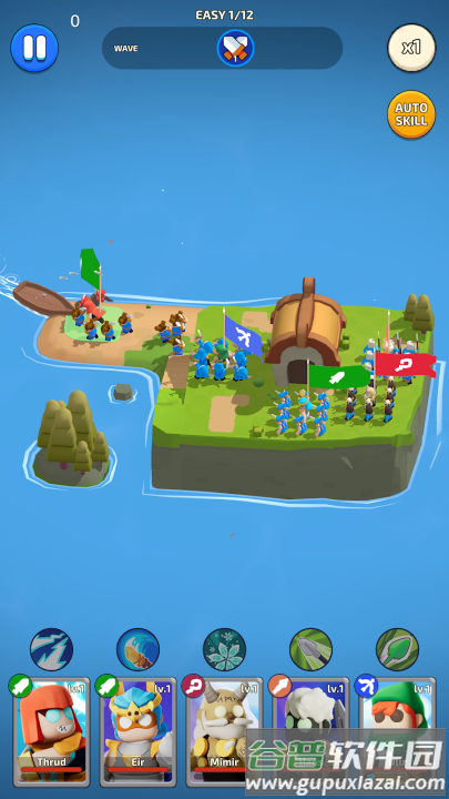 北方战争岛屿防御3d游戏(North War)