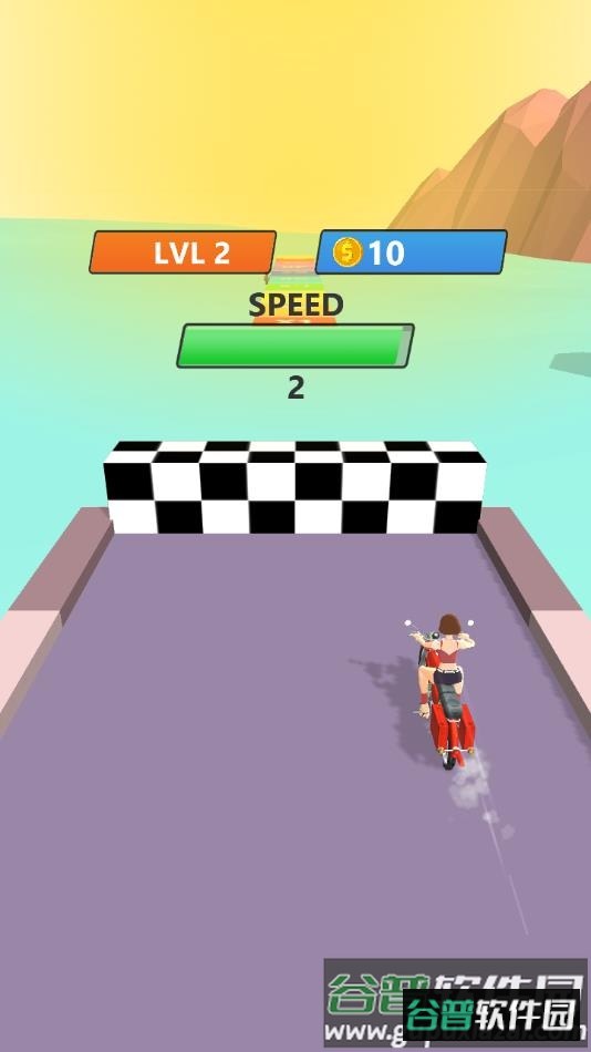 暴力摩托小姐姐游戏下载(Moto Hit)截图2