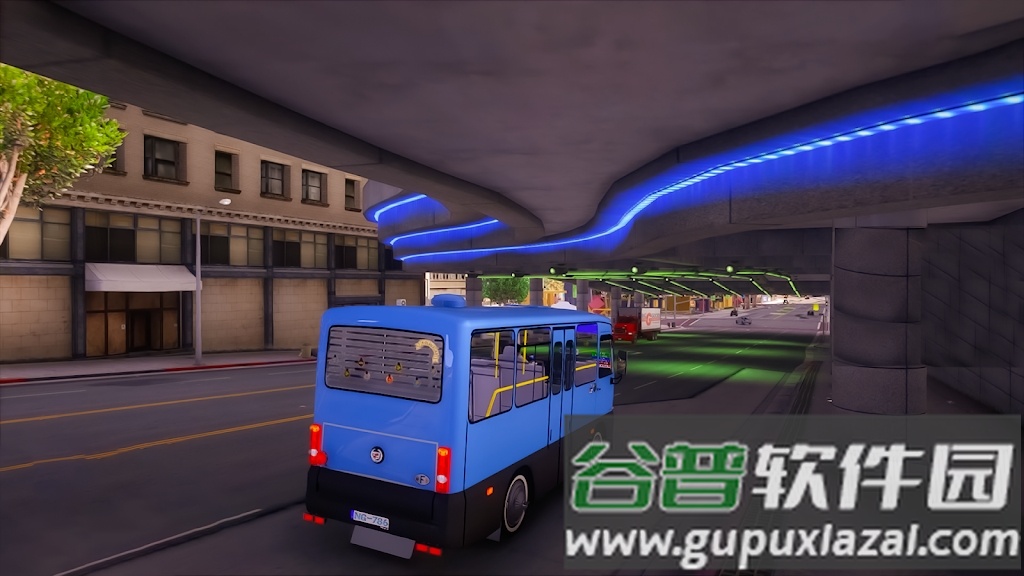 迷你巴士模拟游戏(Minibus Simulator Bus Games 3D)截图1
