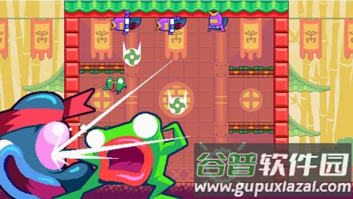 绿色忍者蛙年游戏下载(Green Ninja)截图3