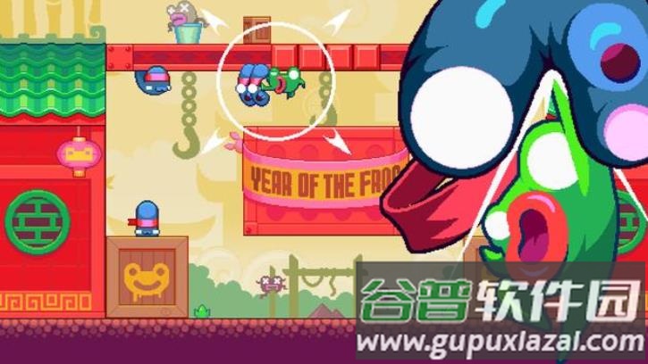 绿色忍者蛙年游戏下载(Green Ninja)截图4