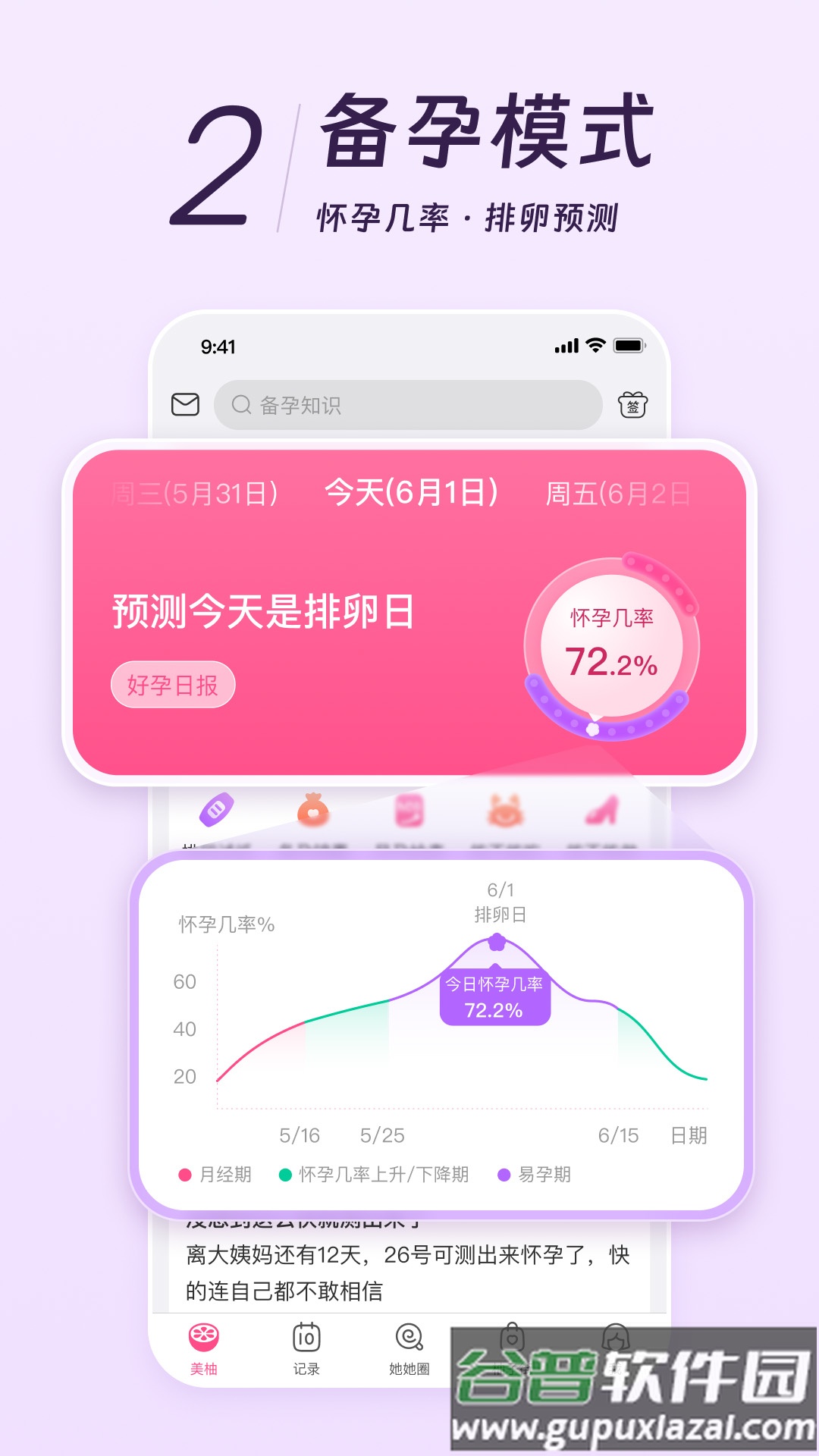 美柚备孕app截图5