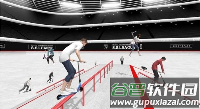 滑板车模拟器游戏截图1