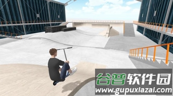 滑板车模拟器游戏截图2