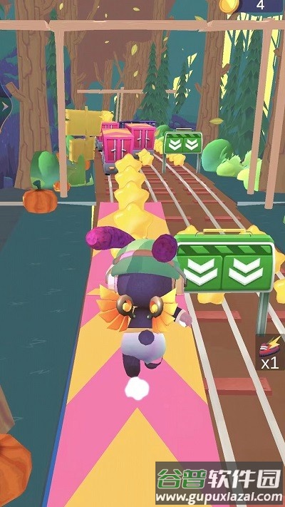 铁路跑酷游戏截图1
