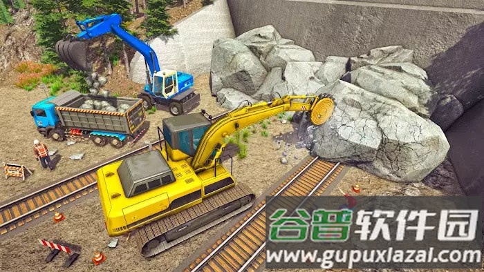 铁路列车轨道建设游戏截图1