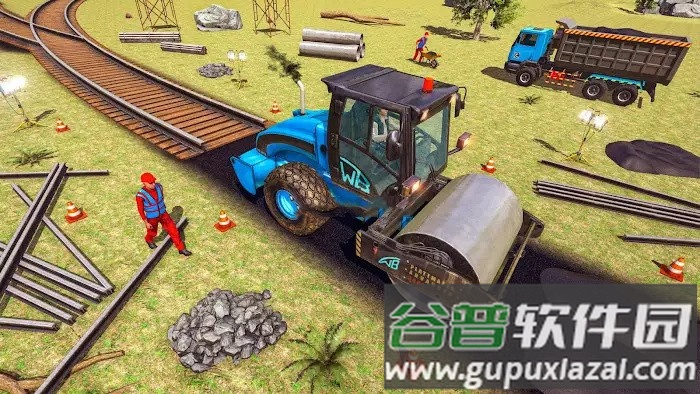 铁路列车轨道建设游戏截图2