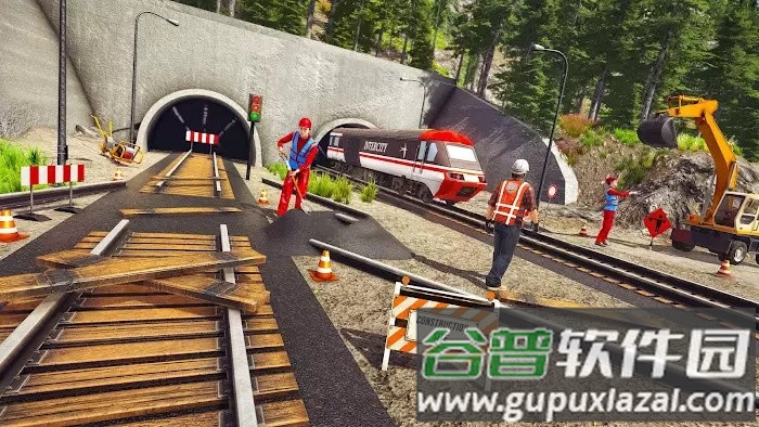 铁路列车轨道建设游戏截图3
