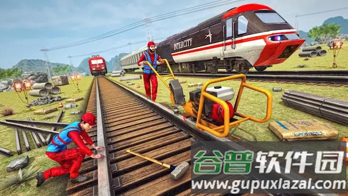 铁路列车轨道建设游戏截图4