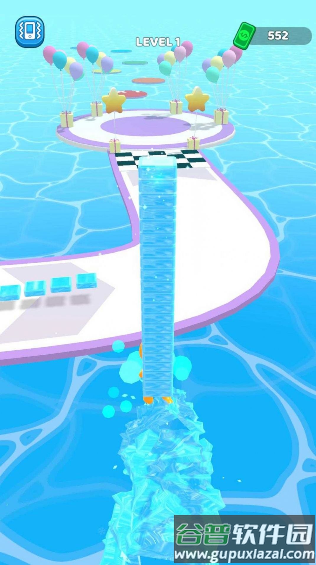 冻结人工跑酷游戏下载(Freeze Man Run)截图3