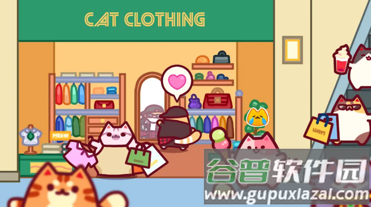 猫咪市场放置购物大亨游戏(猫咪市场放置购物大亨安装器)截图1