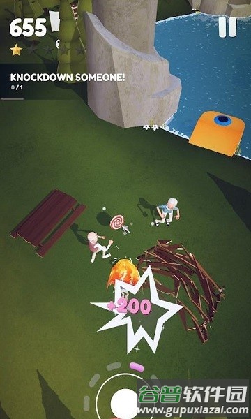 铁头男孩小游戏(headbanger open world)截图4