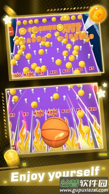 钻石篮球机游戏截图2