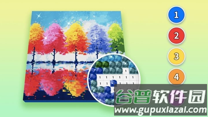 钻石填色游戏截图2