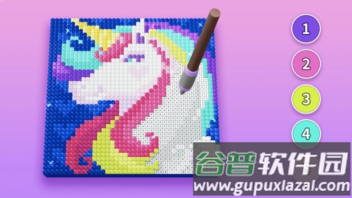 钻石填色游戏截图4