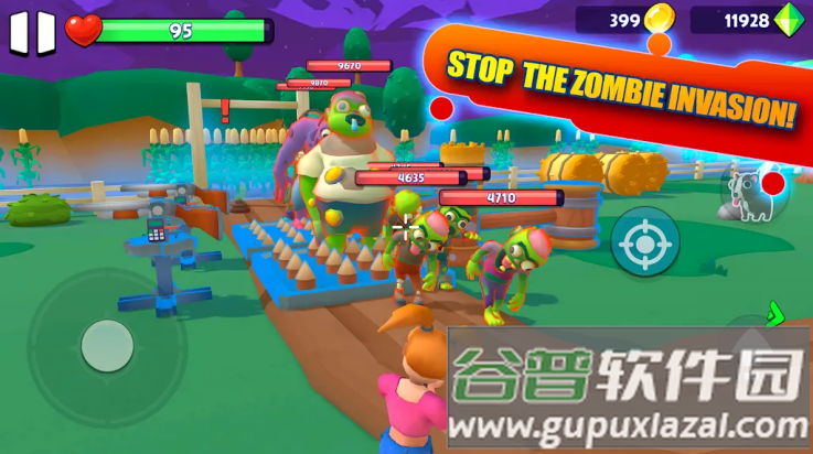 僵尸时代塔防游戏截图2