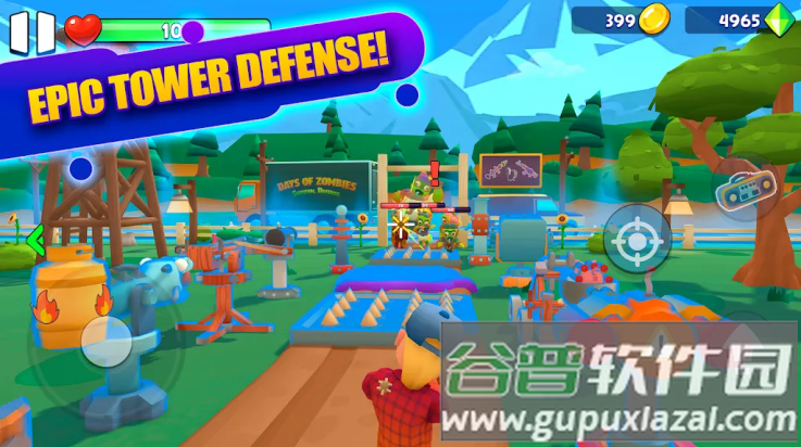 僵尸时代塔防游戏截图4