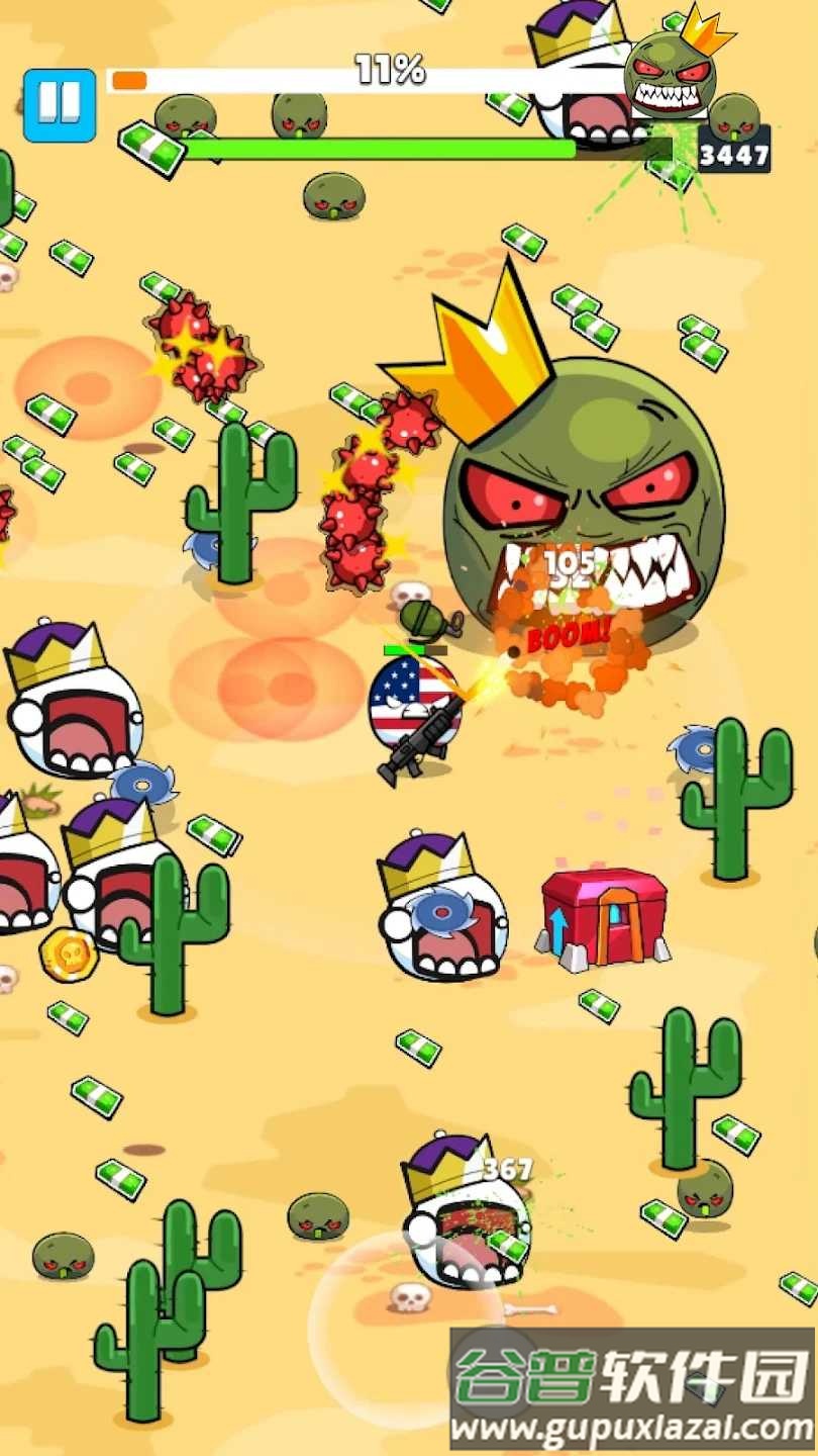 波兰球僵尸幸存者截图1