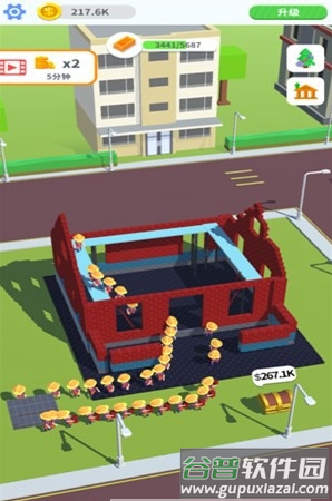 疯狂的板砖游戏截图1