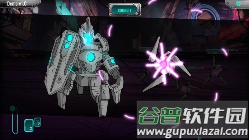 钢铁的预兆exobots demo截图1