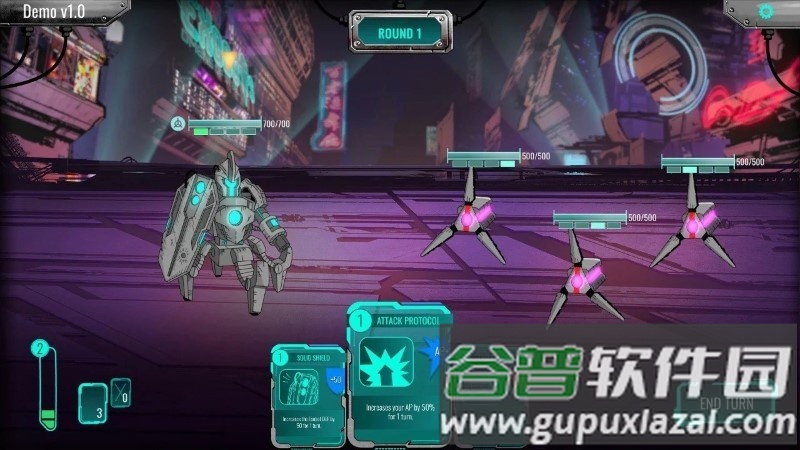 钢铁的预兆exobots demo截图2