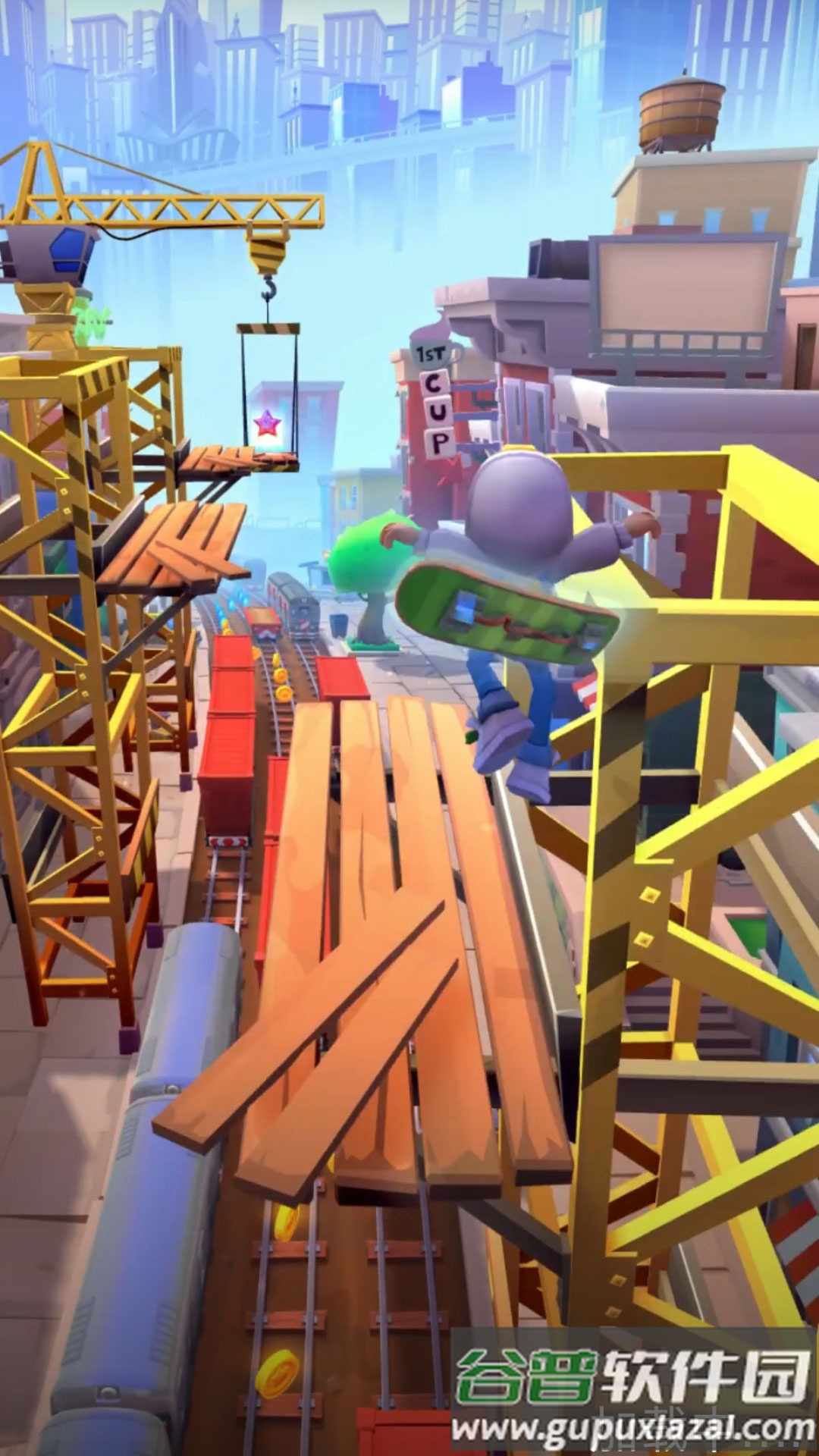 地铁抓捕逃亡游戏