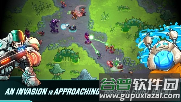 钢铁战队入侵游戏截图2