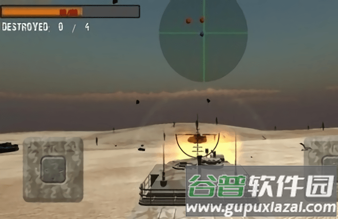 钢铁坦克火力射击游戏截图1