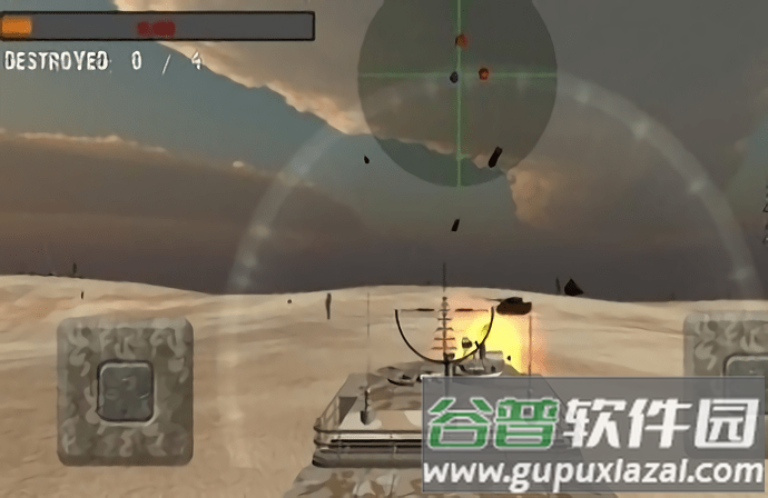 钢铁坦克火力射击游戏截图2