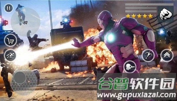 钢铁侠超级绳索英雄中文版截图1