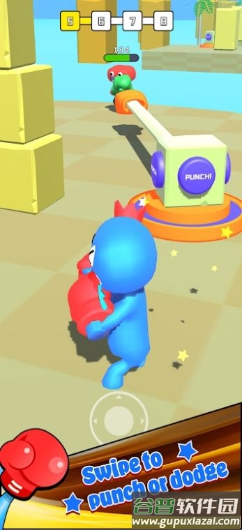 拳击超级战士游戏(GumGum Punch)截图4