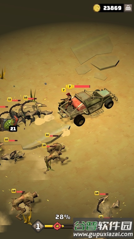 荒地战斗追逐Wasteland Battle Chase游戏截图1