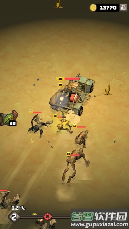 荒地战斗追逐Wasteland Battle Chase游戏截图2