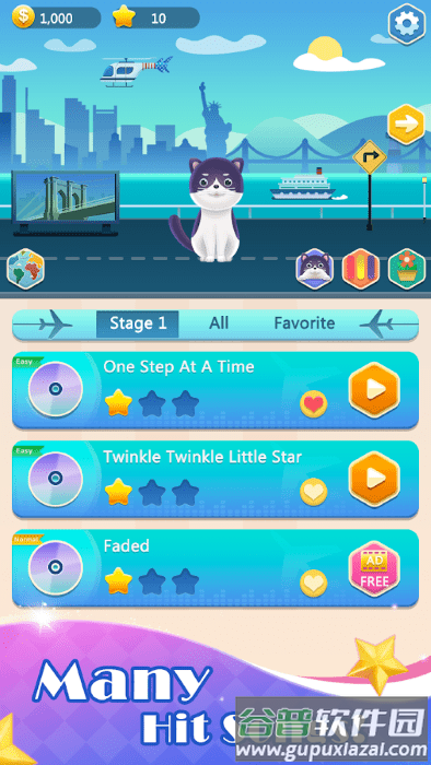 钢琴之旅魔法音乐游戏(piano trip)截图1