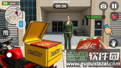 送货骑手生活模拟器游戏(Delivery Rider Life Simulator)截图3
