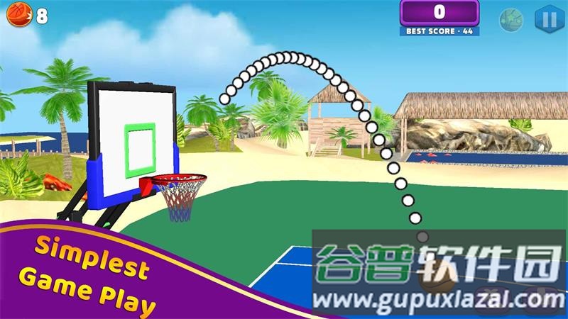 投篮挑战游戏修改版截图1