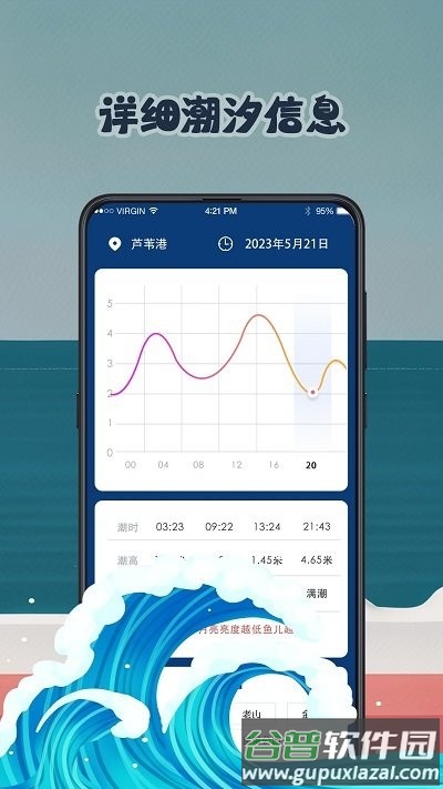 钓鱼潮汐预报tide客户端截图1