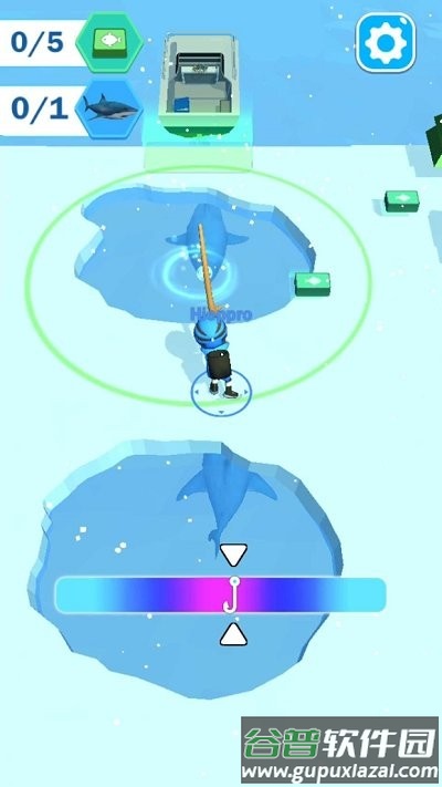 钓鱼大作战小游戏截图1