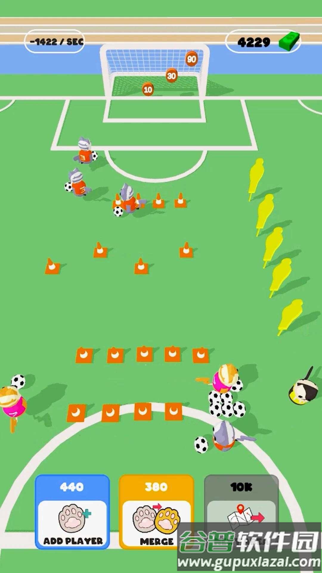 猫足球训练游戏(Cats Football Training)截图1