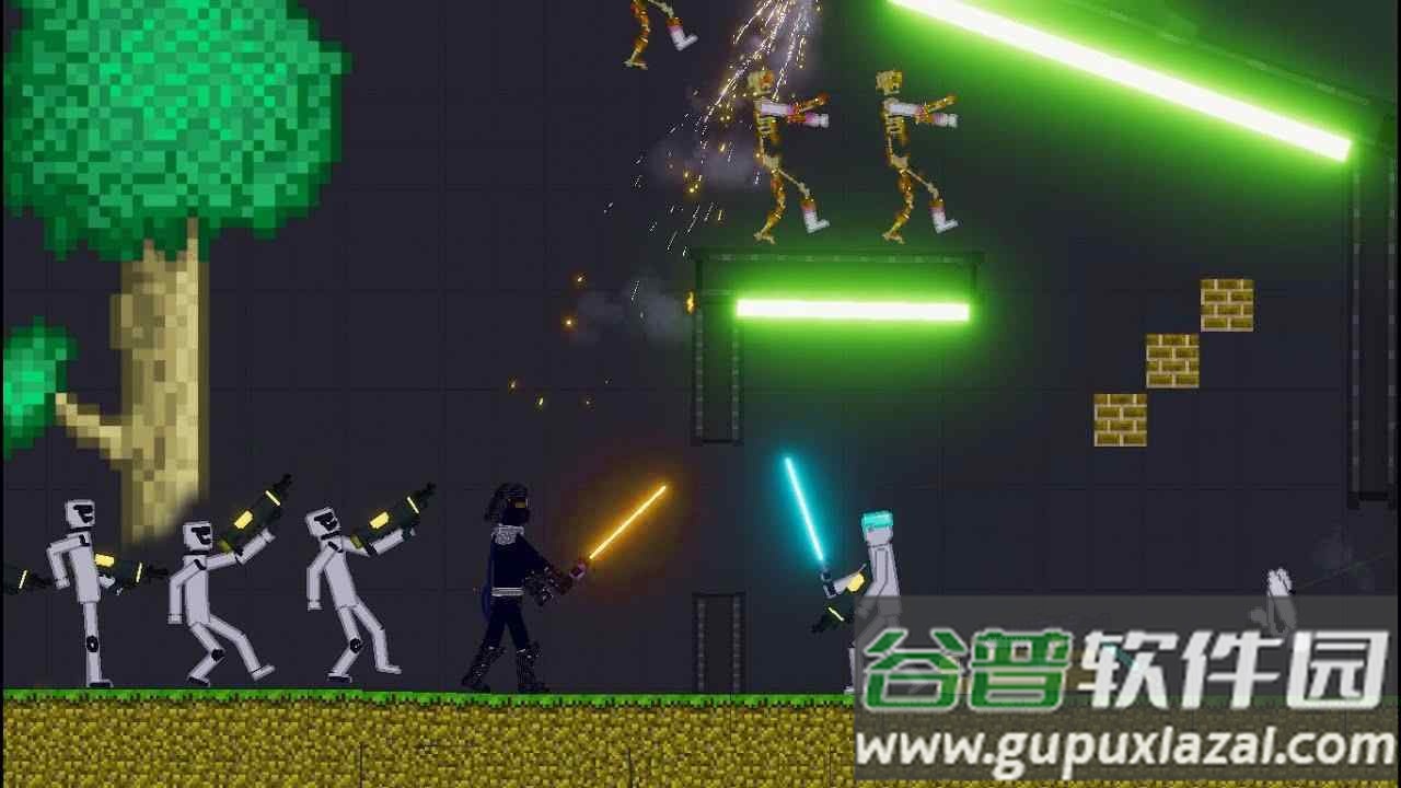 火柴人甜瓜游乐场游戏截图2