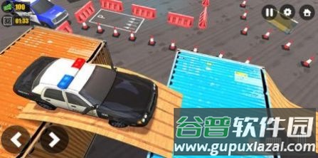 新警车停车训练游戏(New Police Car Parking Training Game:Car Driving)截图3