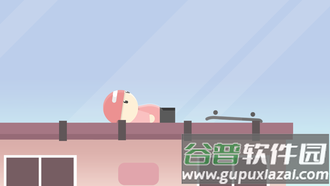 空中滑板跳跃游戏截图3