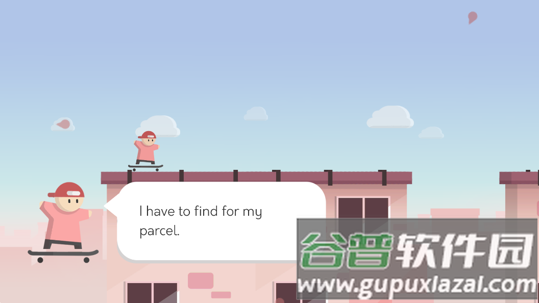 空中滑板跳跃游戏截图4