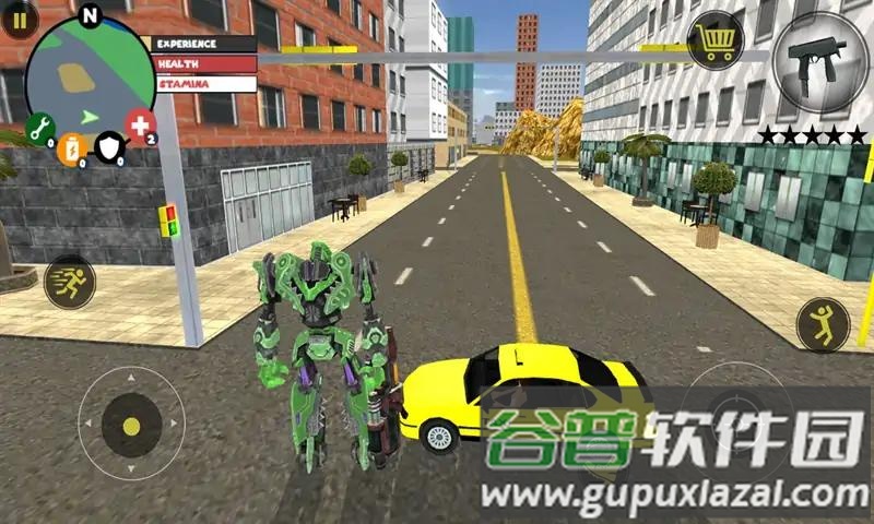 超级鲨鱼变形机器人游戏截图1